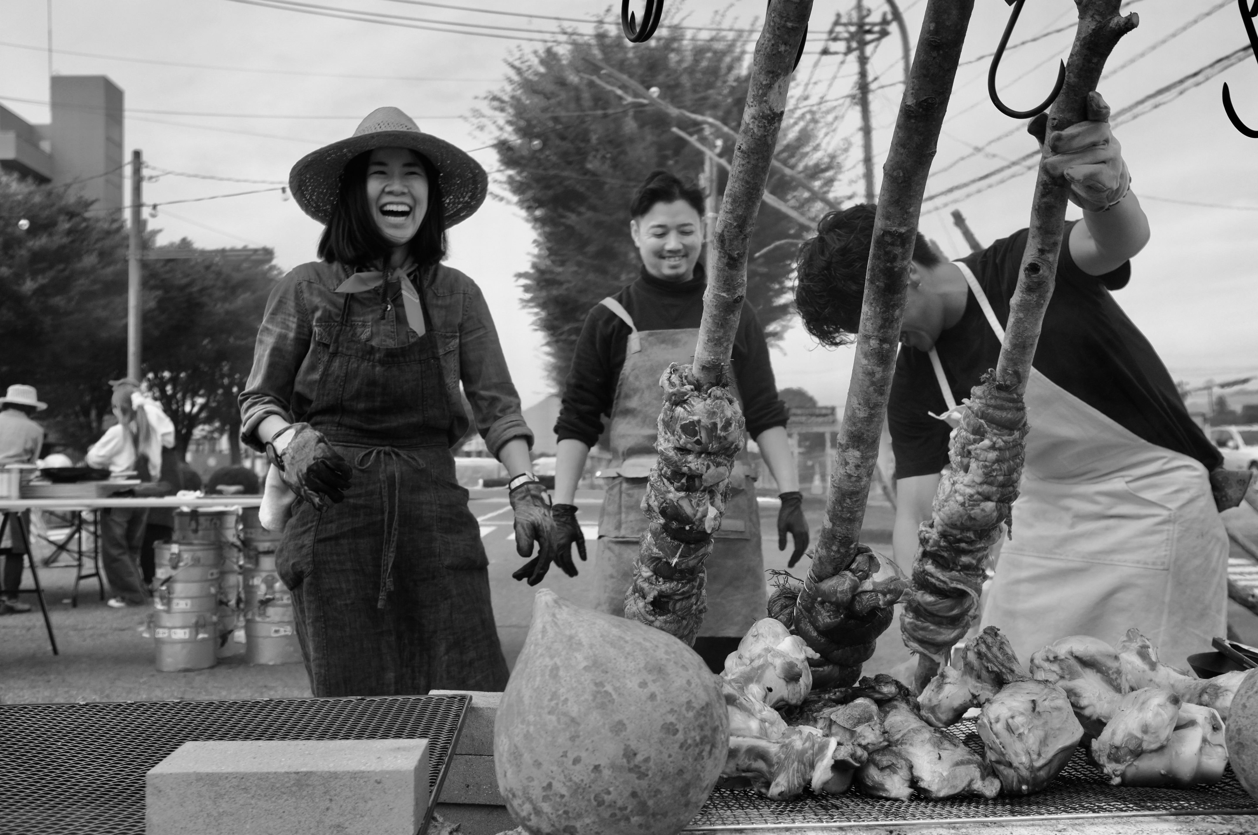 Wild cooking with Nao Mikami in Nasu Shiobara, Japan